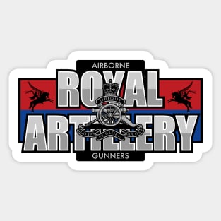 Royal Artillery Airborne Sticker